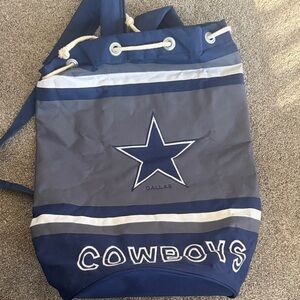 NFL Dallas Cowboys Blue and Gray Backpack